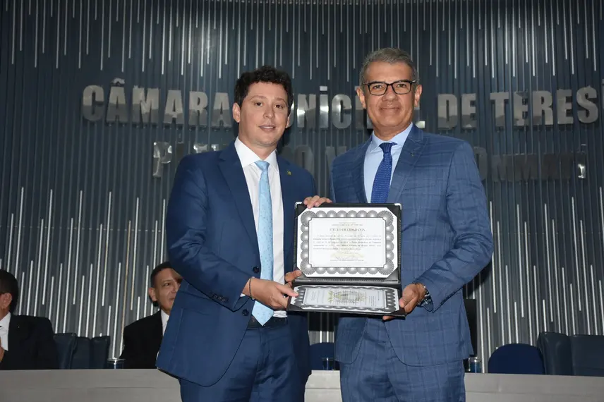 Desembargador José Wilson é homenageado com Título de Cidadão Teresinense