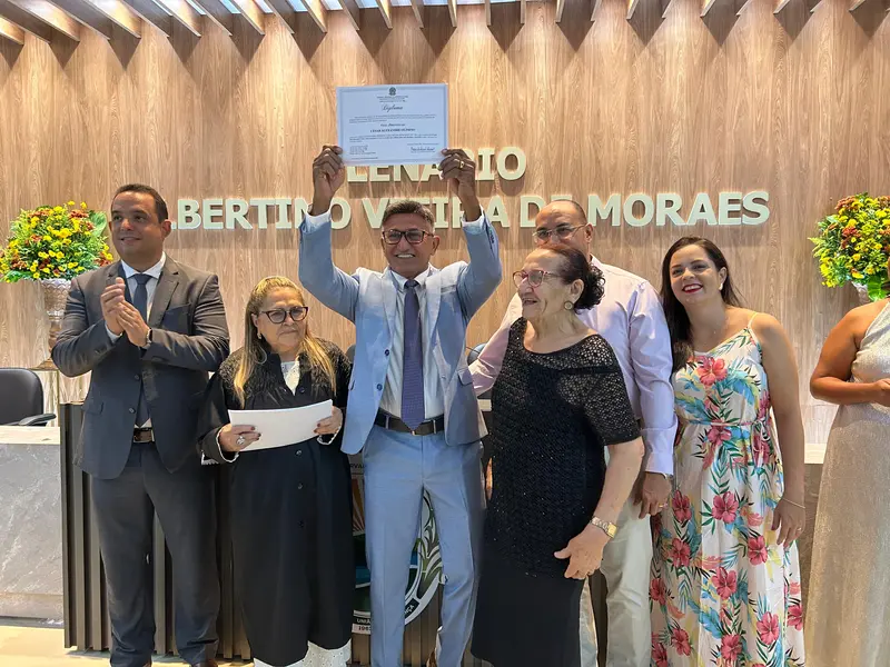 Diplomação dos eleitos em Demerval Lobão