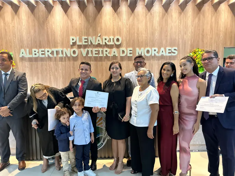 Diplomação dos eleitos em Demerval Lobão