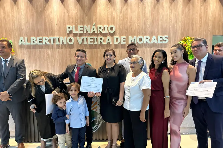 Diplomação dos eleitos em Demerval Lobão