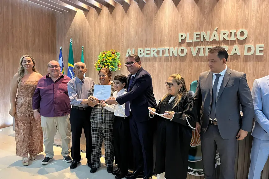 Diplomação dos eleitos em Demerval Lobão
