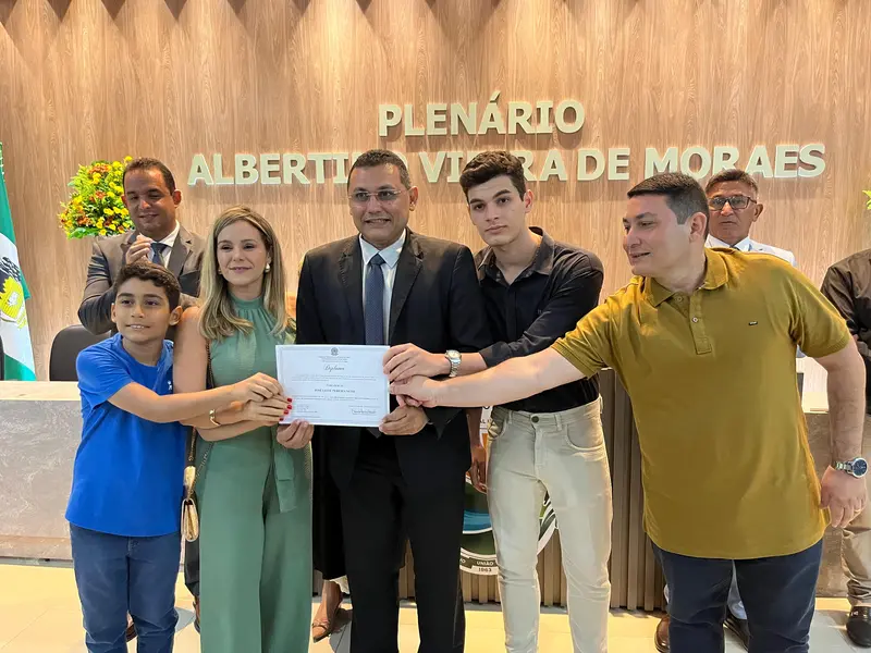 Diplomação dos eleitos em Demerval Lobão