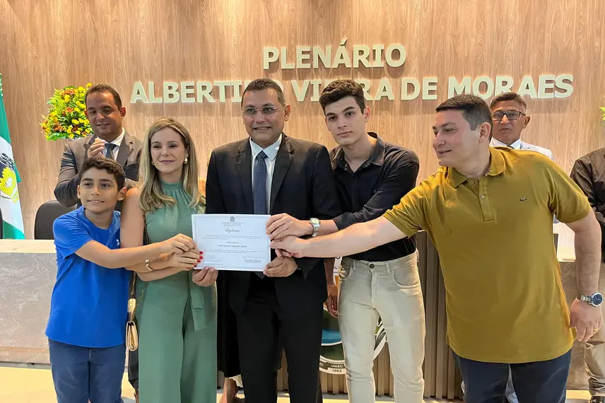 Diplomação dos eleitos em Demerval Lobão