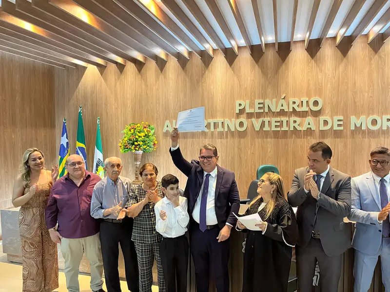 Diplomação dos eleitos em Demerval Lobão