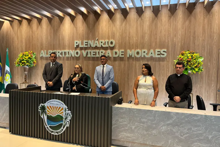 Diplomação dos eleitos em Demerval Lobão