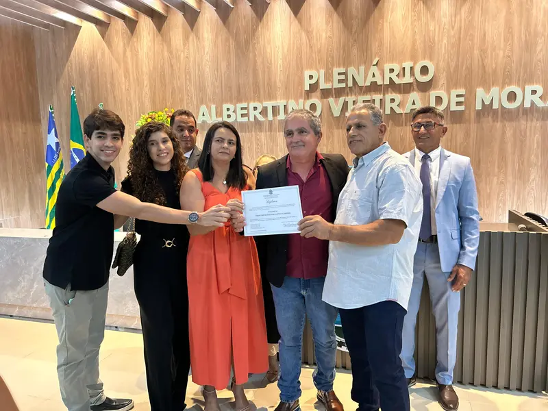 Diplomação dos eleitos em Demerval Lobão