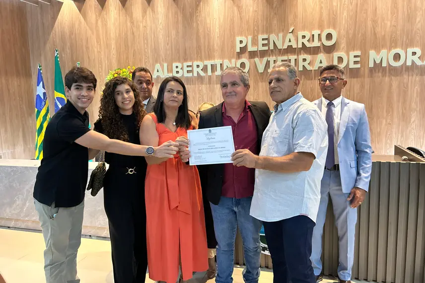 Diplomação dos eleitos em Demerval Lobão