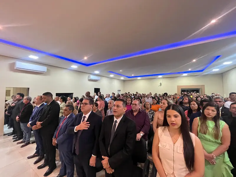 Diplomação dos eleitos em Demerval Lobão