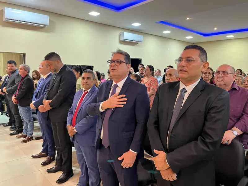 Diplomação dos eleitos em Demerval Lobão