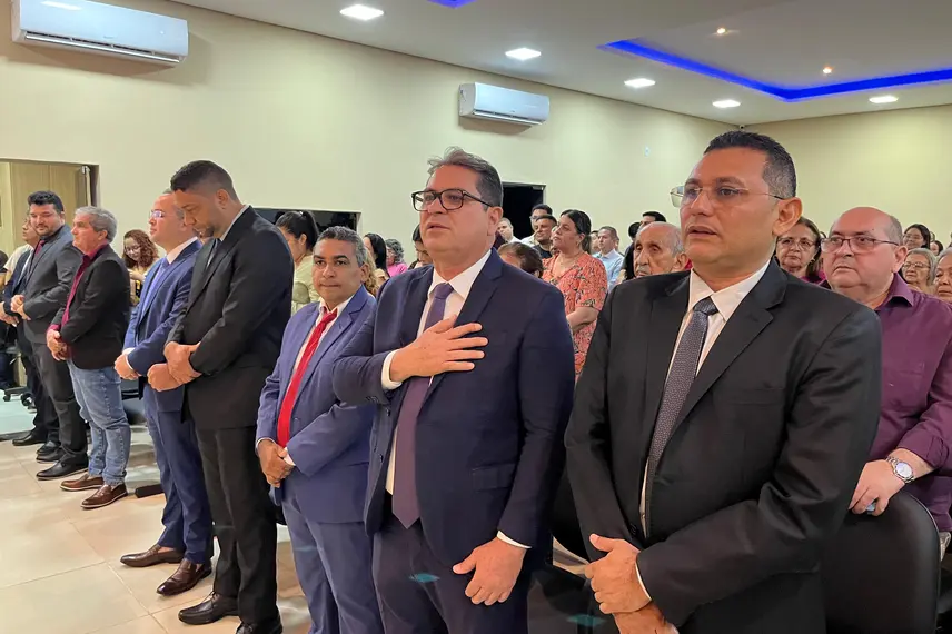 Diplomação dos eleitos em Demerval Lobão