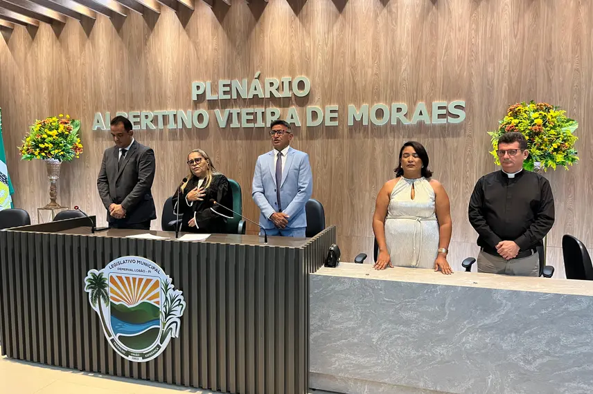 Diplomação dos eleitos em Demerval Lobão