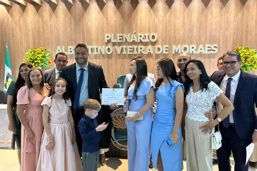 Diplomação dos eleitos em Demerval Lobão