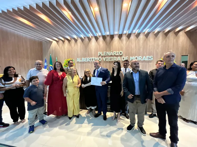 Diplomação dos eleitos em Demerval Lobão