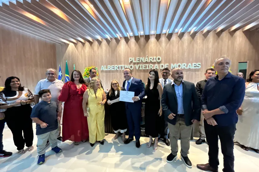 Diplomação dos eleitos em Demerval Lobão