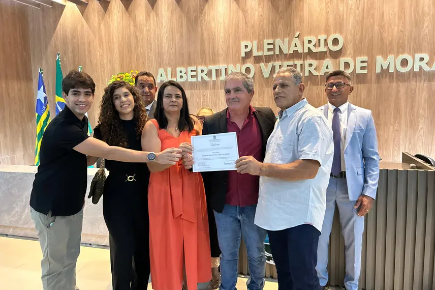 Diplomação dos eleitos em Demerval Lobão