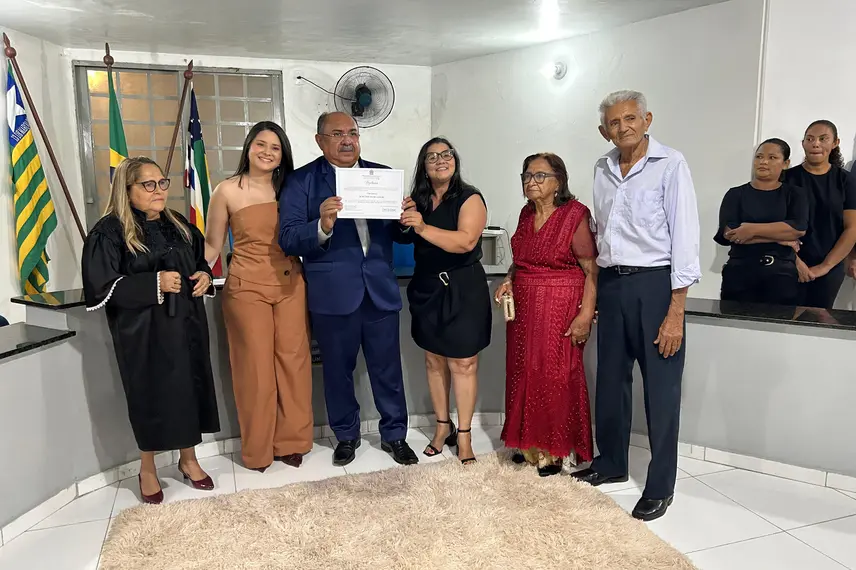 Diplomação dos eleitos em Lagoa do Piauí
