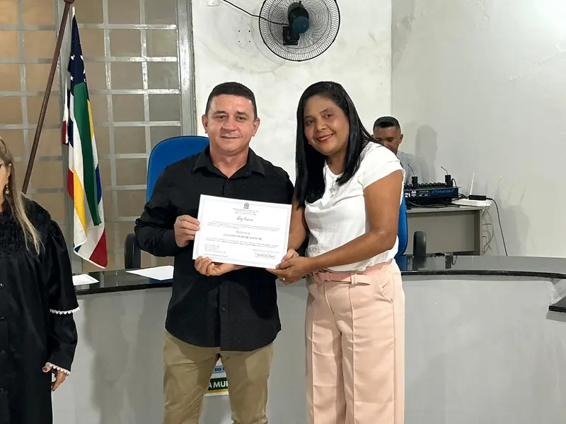 Diplomação dos eleitos em Lagoa do Piauí