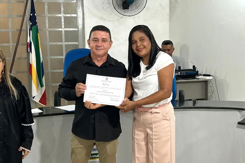 Diplomação dos eleitos em Lagoa do Piauí