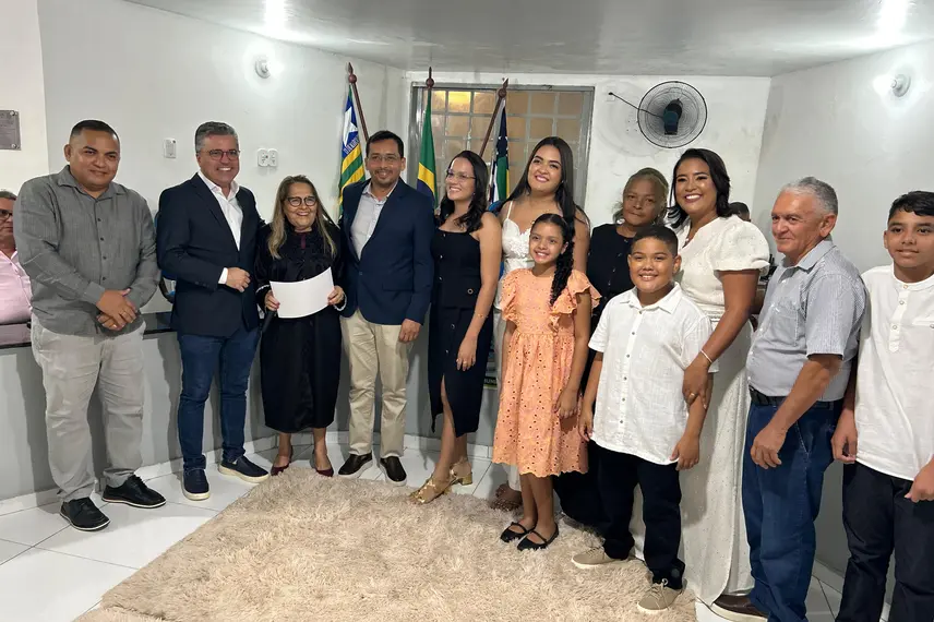 Diplomação dos eleitos em Lagoa do Piauí