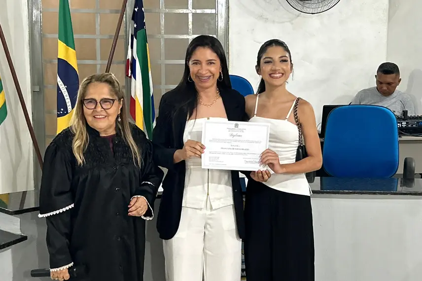 Diplomação dos eleitos em Lagoa do Piauí