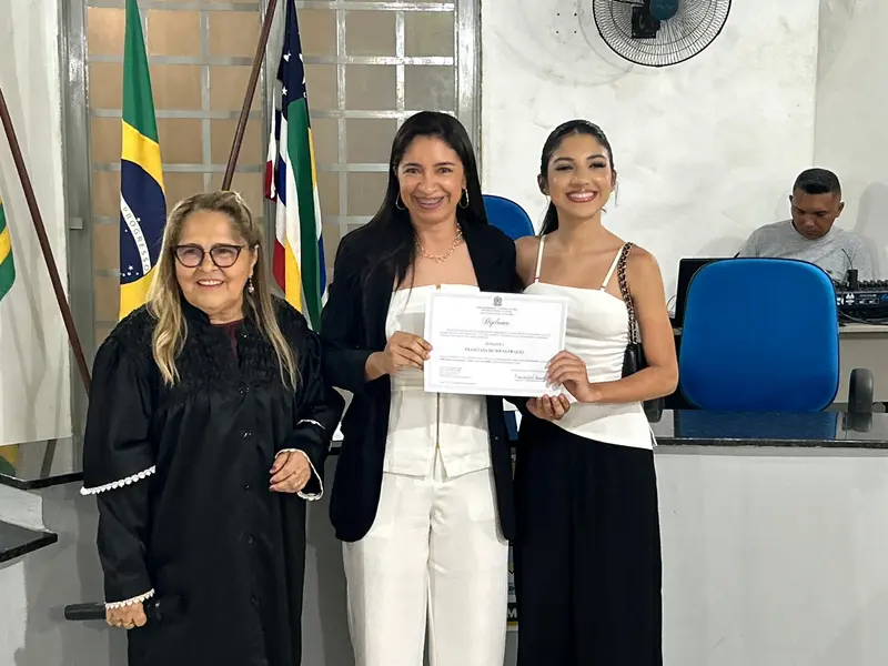 Diplomação dos eleitos em Lagoa do Piauí