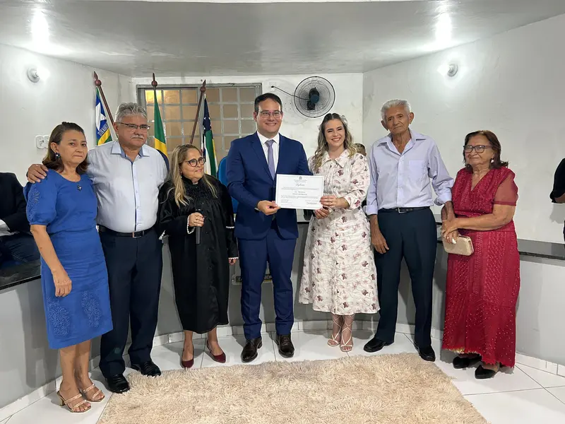 Diplomação dos eleitos em Lagoa do Piauí