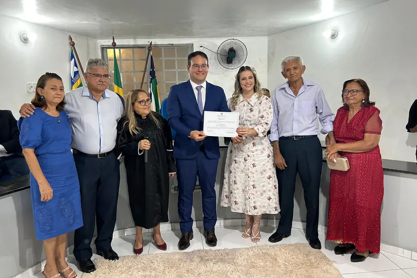 Diplomação dos eleitos em Lagoa do Piauí