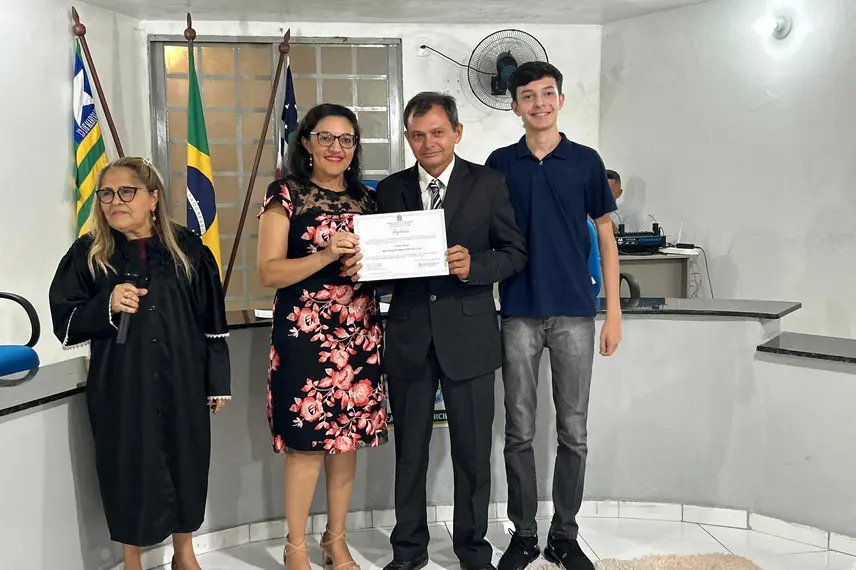 Diplomação dos eleitos em Lagoa do Piauí