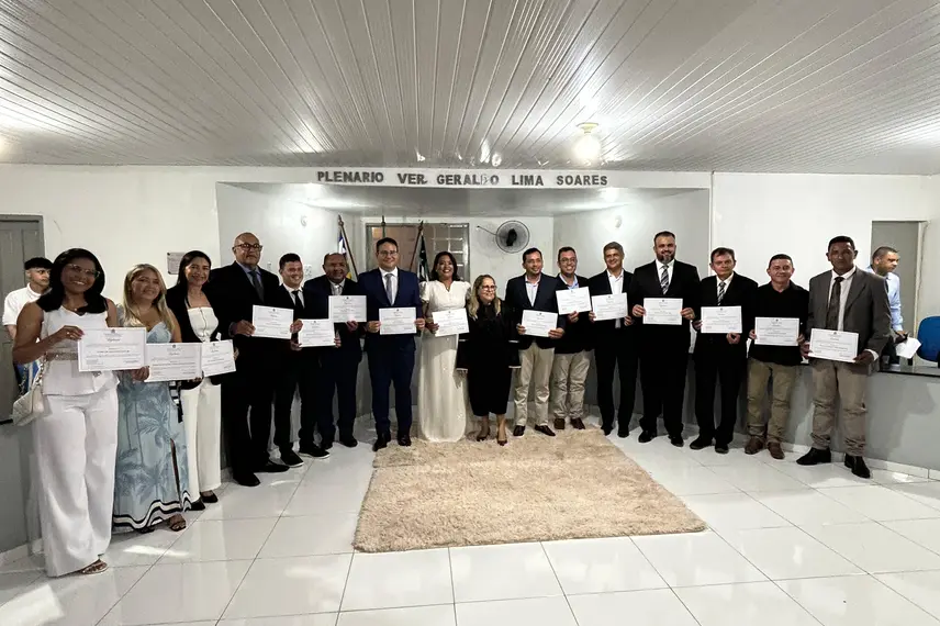 Diplomação dos eleitos em Lagoa do Piauí