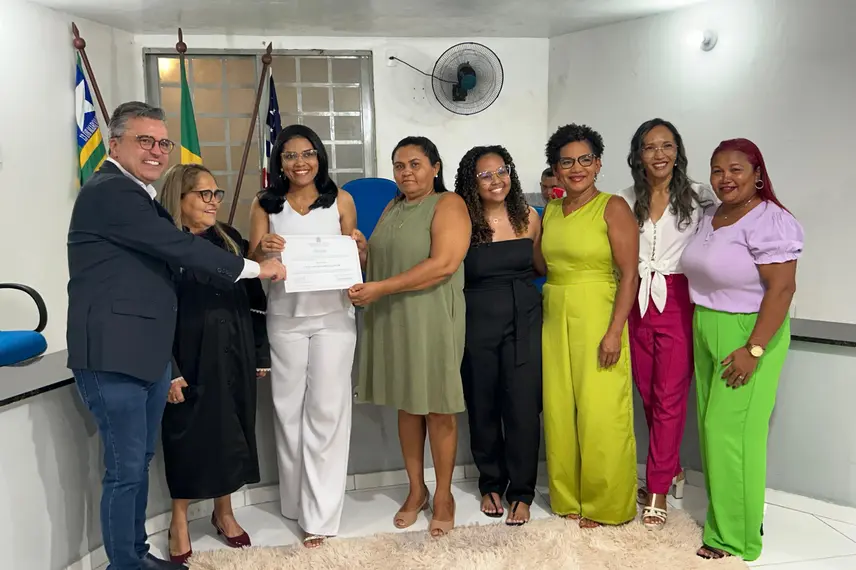 Diplomação dos eleitos em Lagoa do Piauí