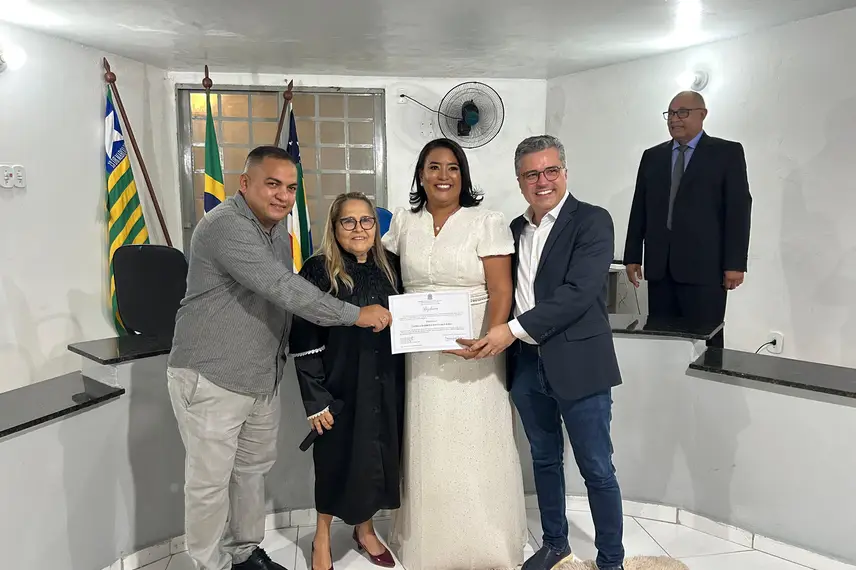 Diplomação dos eleitos em Lagoa do Piauí Diplomação dos eleitos em Lagoa do Piauí