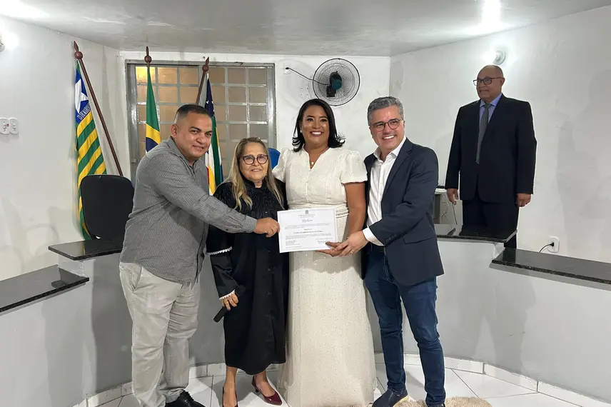 Diplomação dos eleitos em Lagoa do Piauí
