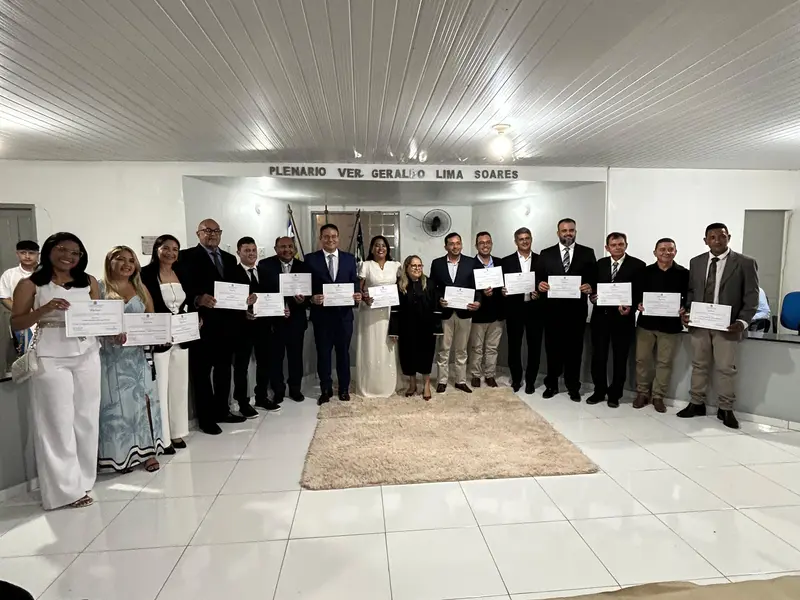 Diplomação dos eleitos em Lagoa do Piauí