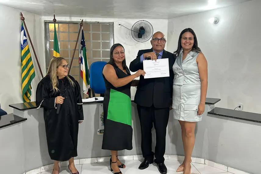 Diplomação dos eleitos em Lagoa do Piauí