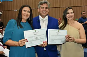 Dr. Pablo Santos é diplomado prefeito de Picos e promete reconstruir a cidade (Foto: Reprodução)