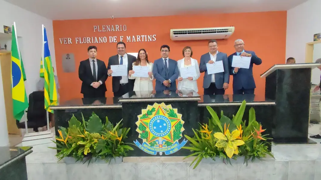Eleitos de cinco municípios piauienses são diplomados em Manoel Emídio