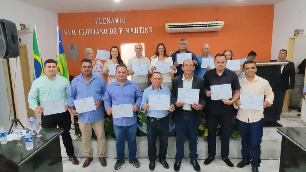 Eleitos de cinco municípios piauienses são diplomados em Manoel Emídio