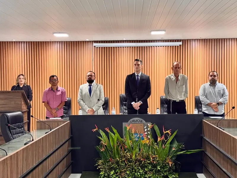 Em seu discurso, Marcelo Toledo agradeceu o apoio da população de Antônio Almeida