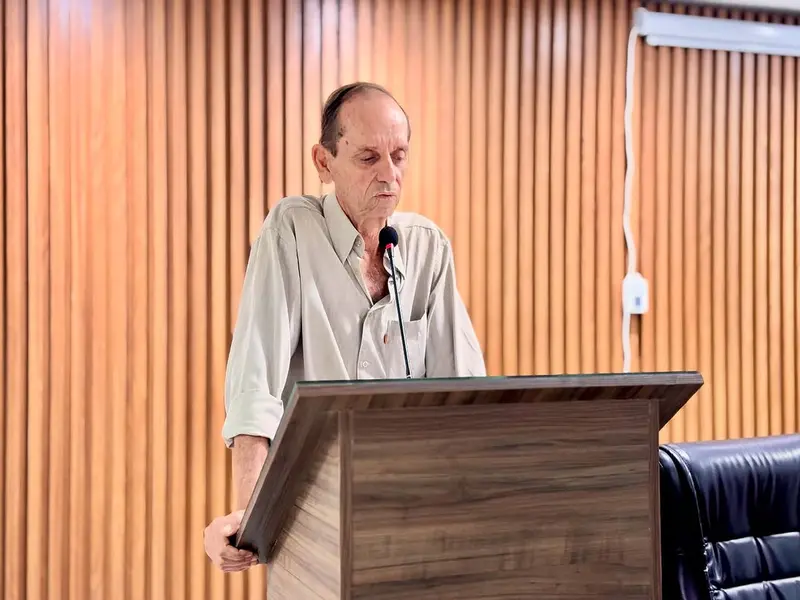 Em seu discurso, Marcelo Toledo agradeceu o apoio da população de Antônio Almeida