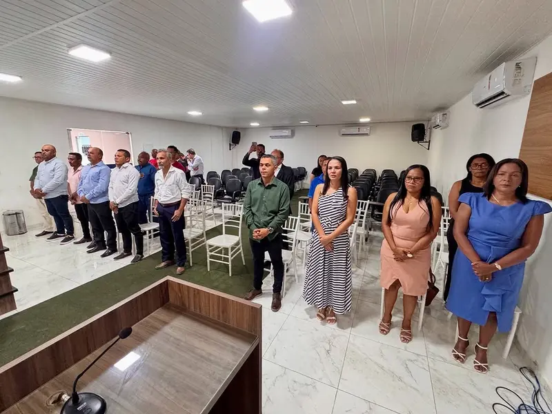 Em seu discurso, Marcelo Toledo agradeceu o apoio da população de Antônio Almeida