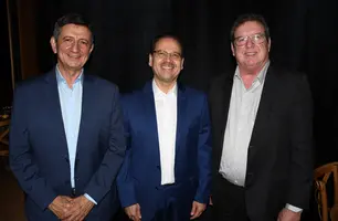 Empresário João Claudino Fernandes Júnior é Homenageado em jantar festivo (Foto: Magal)