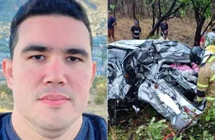 Empresário morre após acidente que vitimou esposa e filho na BR-222, em Brasileira (Foto: Reprodução)