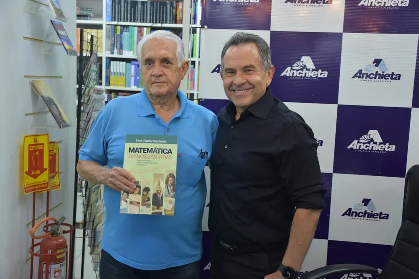 Empresário Paulo Machado Lançou o Livro, Matemática em nossas vidas