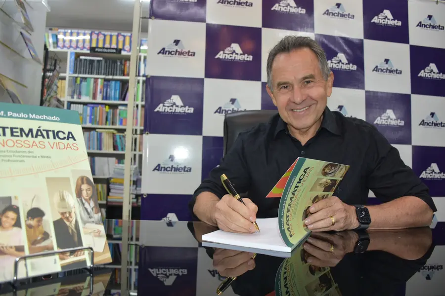 Empresário Paulo Machado Lançou o Livro, Matemática em nossas vidas