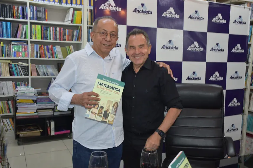 Empresário Paulo Machado Lançou o Livro, Matemática em nossas vidas