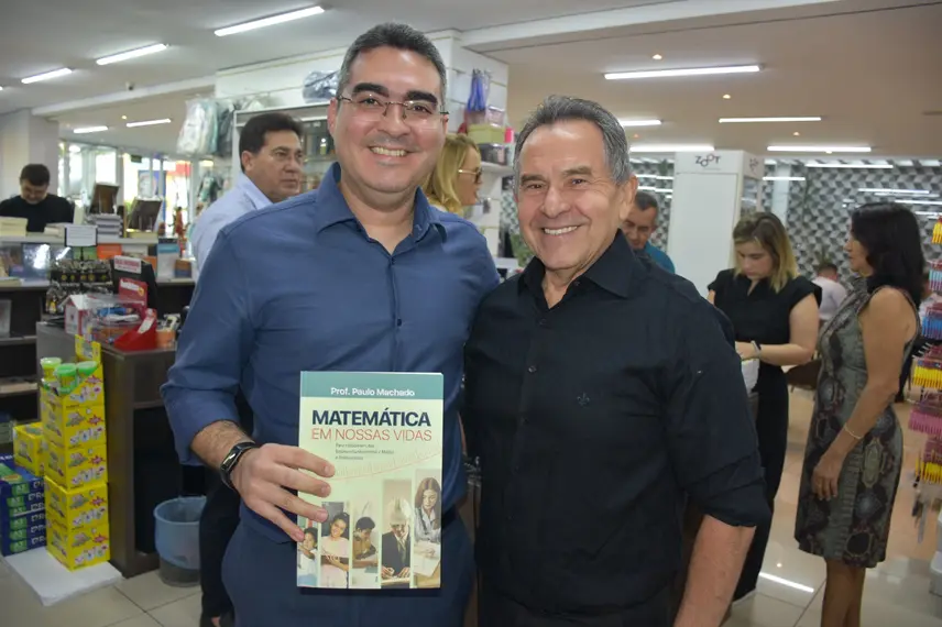 Empresário Paulo Machado Lançou o Livro, Matemática em nossas vidas