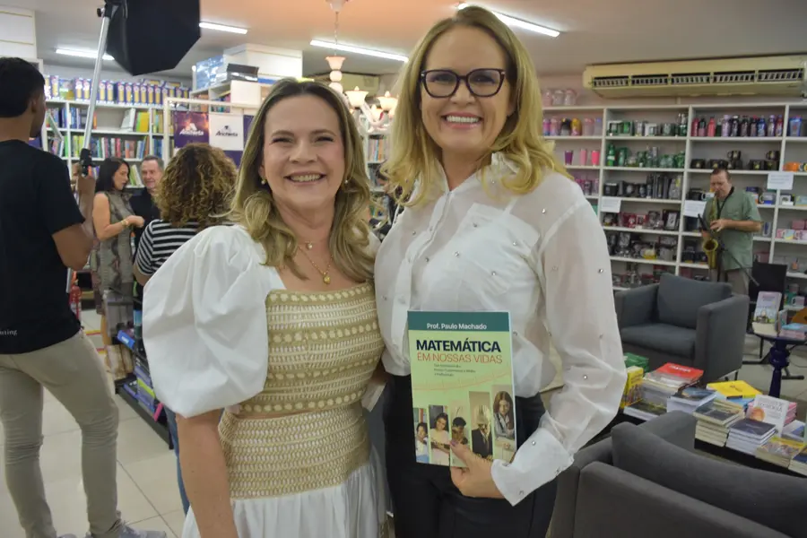 Empresário Paulo Machado Lançou o Livro, Matemática em nossas vidas