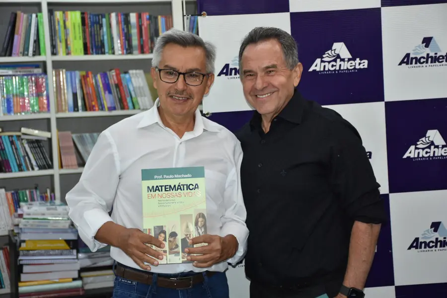 Empresário Paulo Machado Lançou o Livro, Matemática em nossas vidas