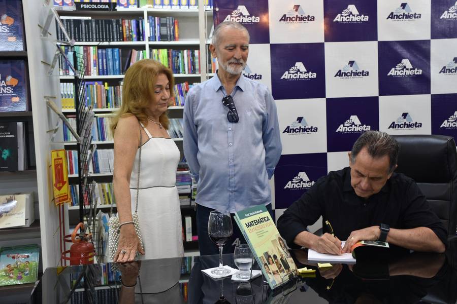 Empresário Paulo Machado Lançou o Livro, Matemática em nossas vidas