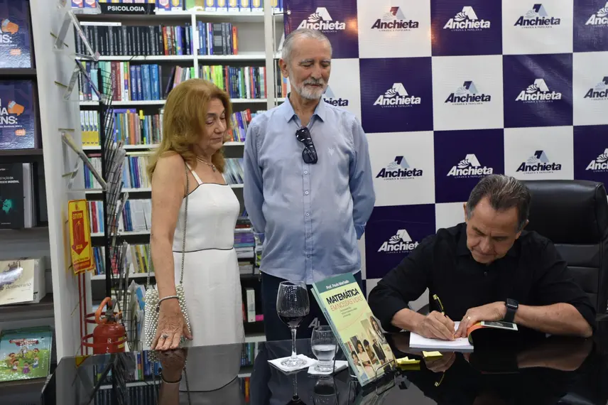 Empresário Paulo Machado Lançou o Livro, Matemática em nossas vidas